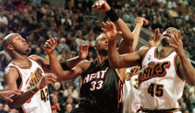 Thunder jersey history No. 45