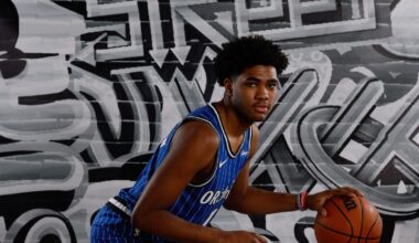 Jase Richardson reacts to preseason victory over Heat