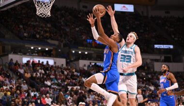 Aaron Wiggins leads Thunder past Hornets in preseason opener