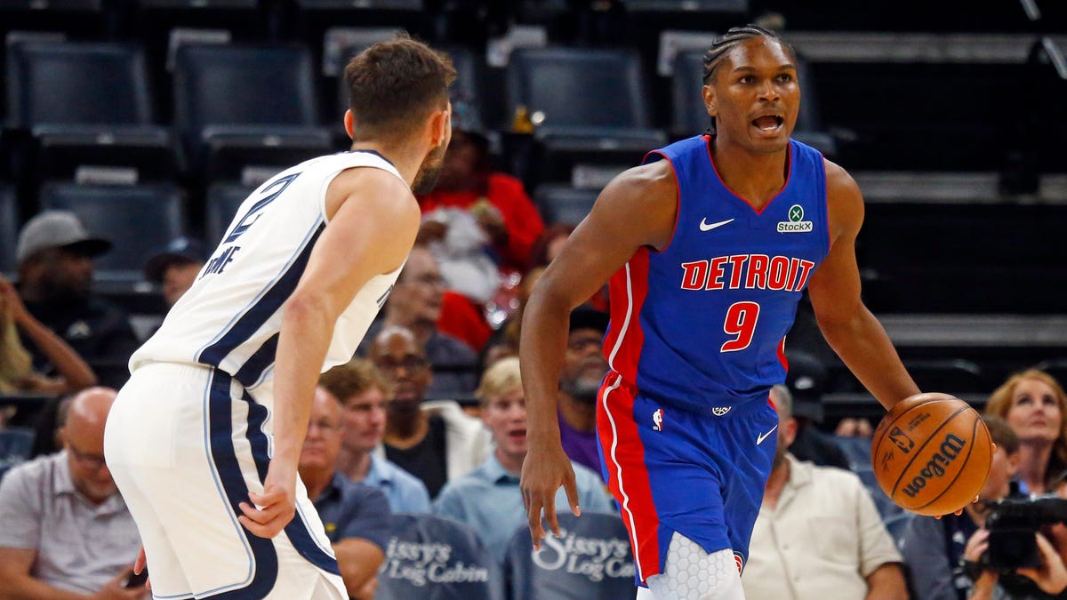 Pistons score - Detroit rallies, beats Grizzlies in preseason, 128-112