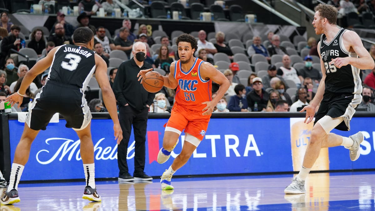 Thunder jersey history No. 50