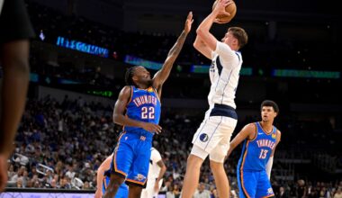 Short-handed Thunder drops preseason game to Cooper Flagg, Mavericks