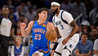 Brooks Barnhizer on playing in front of Thunder fans for first time