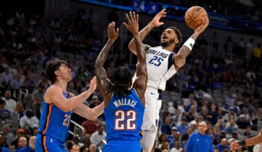 Best images from Thunder's 106-89 preseason loss to Mavericks