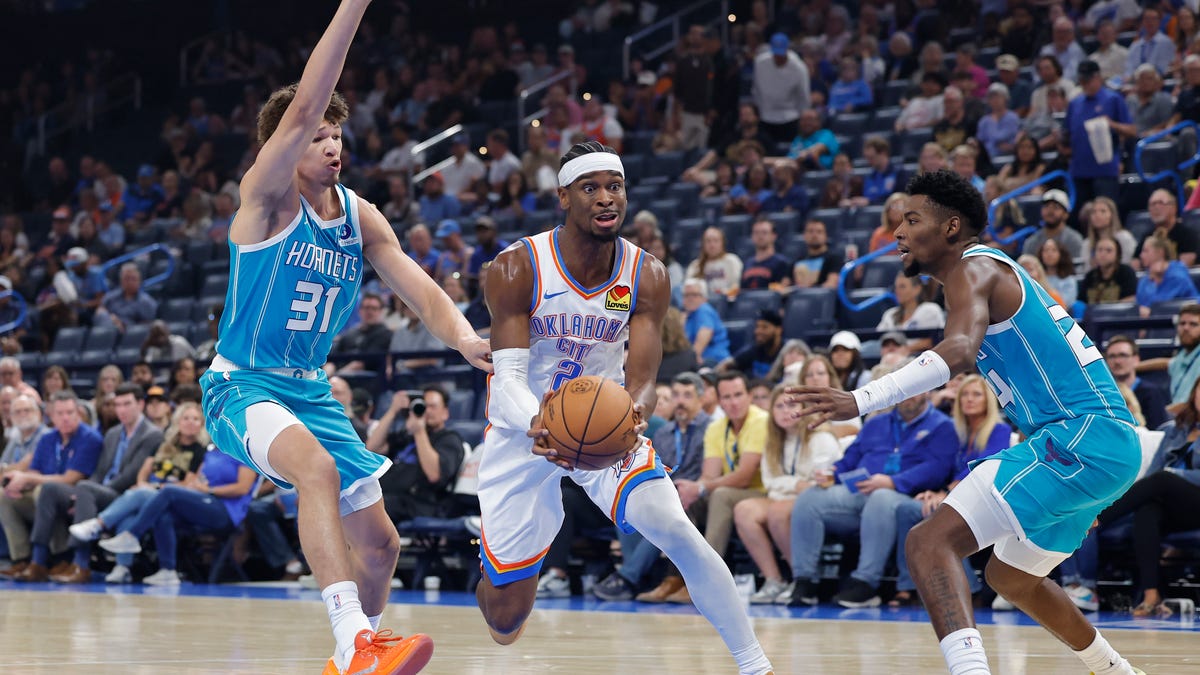 SGA leads Thunder in 122-116 preseason win over Hornets