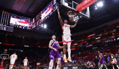 Rising Rockets star Amen Thompson has many fans around NBA