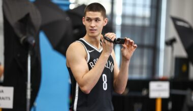 Nets rookie Egor Demin appears to take big step forward in recovery