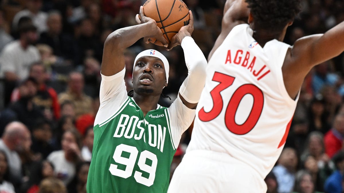 Celtics fall 107-105 to Toronto Raptors despite big night from Boucher