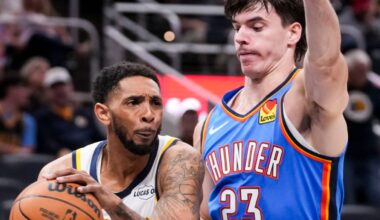 Pacers rookie Taelon Peter scores 18 points to help beat Thunder