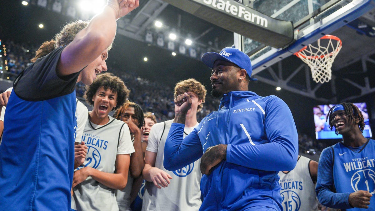 John Wall returns for Big Blue Madness even after John Calipari's exit