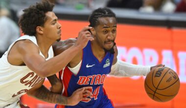 Jaden Ivey sits with 'discomfort,' Pistons worked by Cavs in preseason