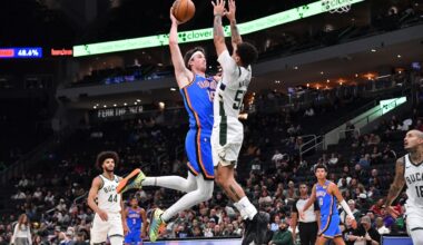 OKC Thunder wins 2025-26 NBA preseason game against Milwaukee Bucks