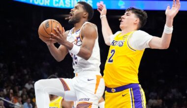 Updated Suns roster after waiving 35-point performer Jared Butler