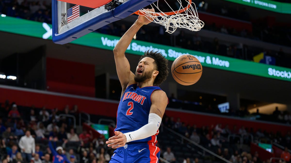 Detroit Pistons' Cade Cunningham climbs CBS Sports player rankings