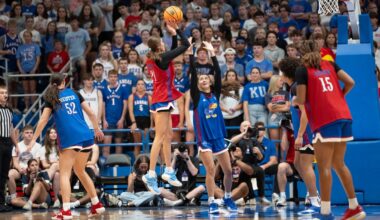 KU women’s basketball's Brandon Schneider talks Late Night in the Phog