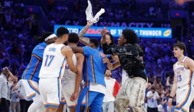 Best images from Thunder's 94-91 preseason win over Nuggets