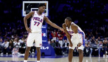 Tyrese Maxey gives thoughts on Sixers' VJ Edgecombe after preseason
