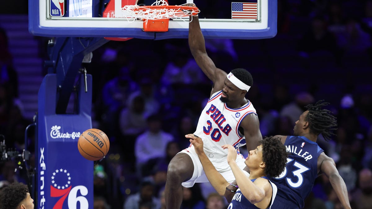 Joel Embiid, Sixers discuss double big starting lineup with Adem Bona