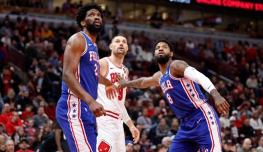 76ers give important updates on injured stars Joel Embiid, Paul George