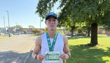 NKU walk-on Mitchel Minor on quest to run 2,025 miles in 2025