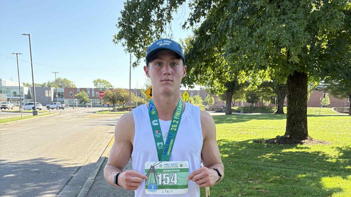NKU walk-on Mitchel Minor on quest to run 2,025 miles in 2025