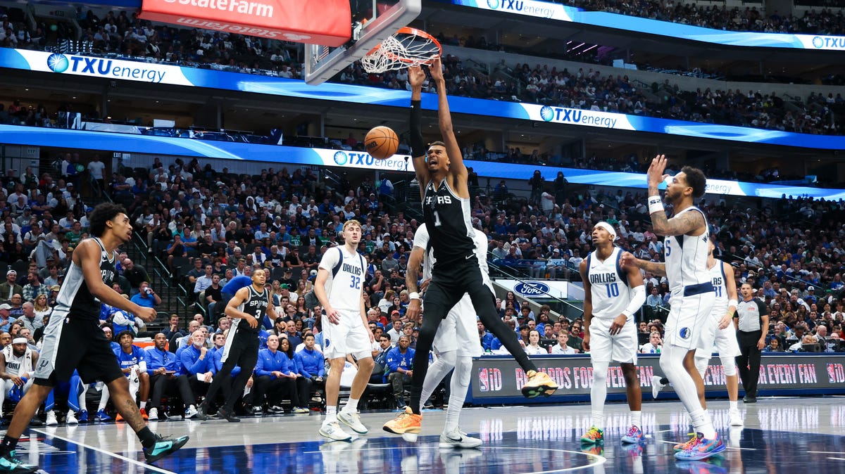 Victor Wembanyama of the San Antonio Spurs is firmly in NBA MVP convo