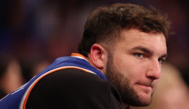 ASU football great Cam Skattebo caught flexing at New York Knicks game