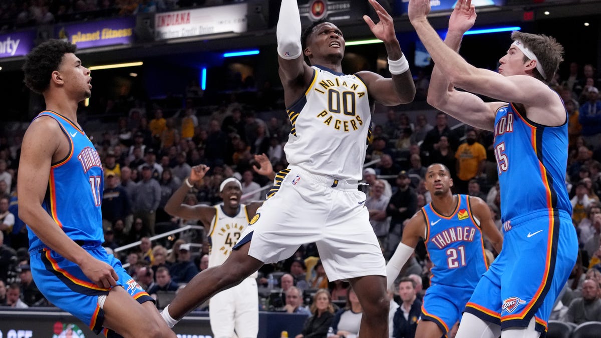Indiana Pacers Bennedict Mathurin scores team-high 36 in loss to OKC