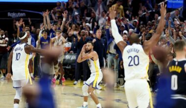 Nuggets vs Warriors, Steph Curry highlights, Aaron Gordon 3-pointers