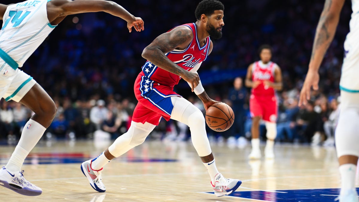 Full injury report for Paul George, Sixers vs. Hornets in home opener