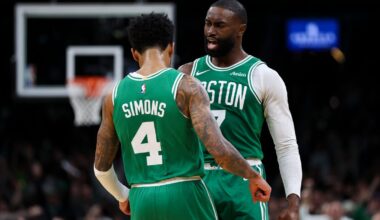 Celtics get first win of season in blowout of New Orleans Pelicans