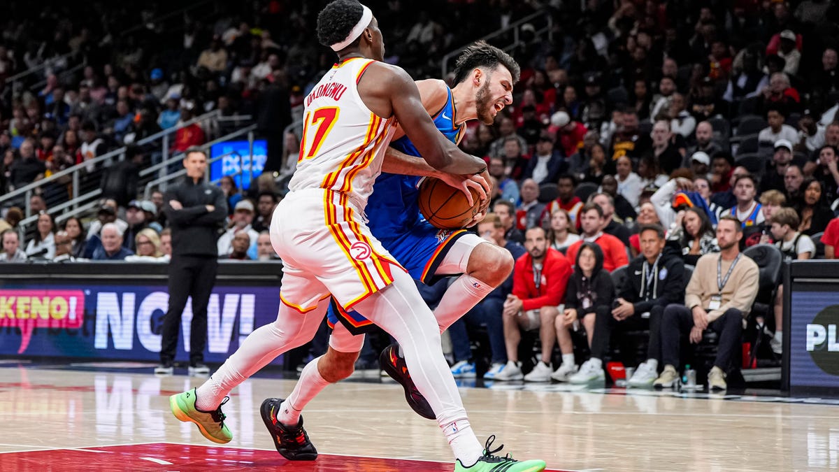 SGA, Holmgren lead Thunder to 117-100 win over Hawks