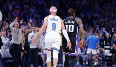 Best images from Thunder's 107-101 win over Kings