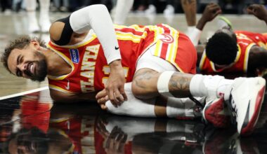 Trae Young knee injury during Hawks vs Nets: What we know