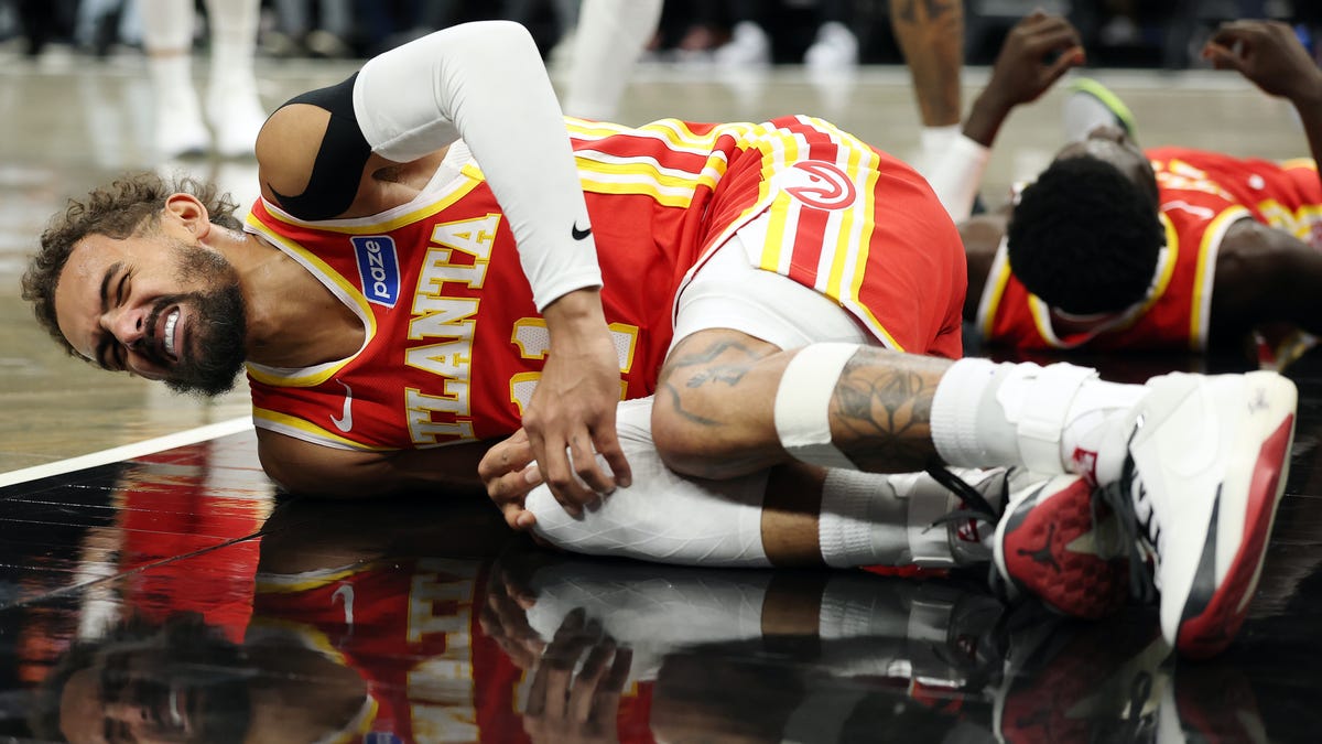 Trae Young knee injury during Hawks vs Nets: What we know