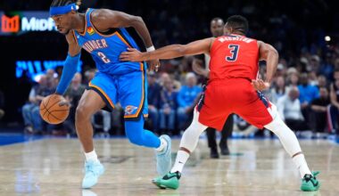 OKC Thunder sets NBA record in rolling past Wizards to remain unbeaten