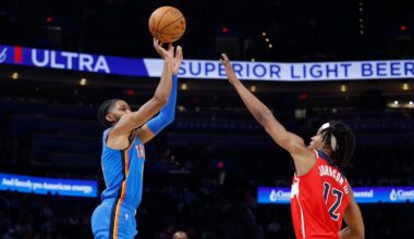 Thunder pull away late in 127-108 win over Wizards