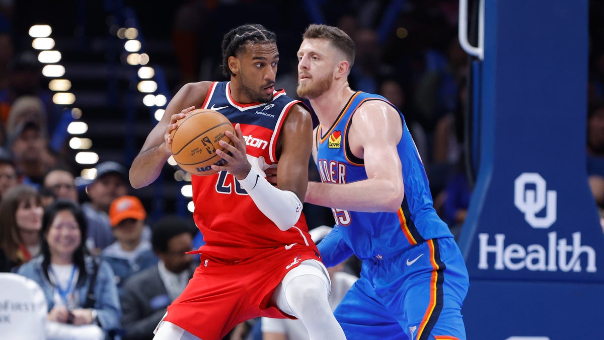 Best images from Thunder's 127-108 win over Wizards