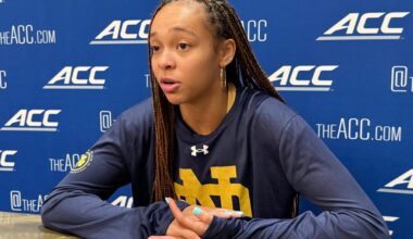 Hannah Hidalgo eager to take bigger leadership role at Notre Dame after ‘underachieving’ last year – Chicago Tribune