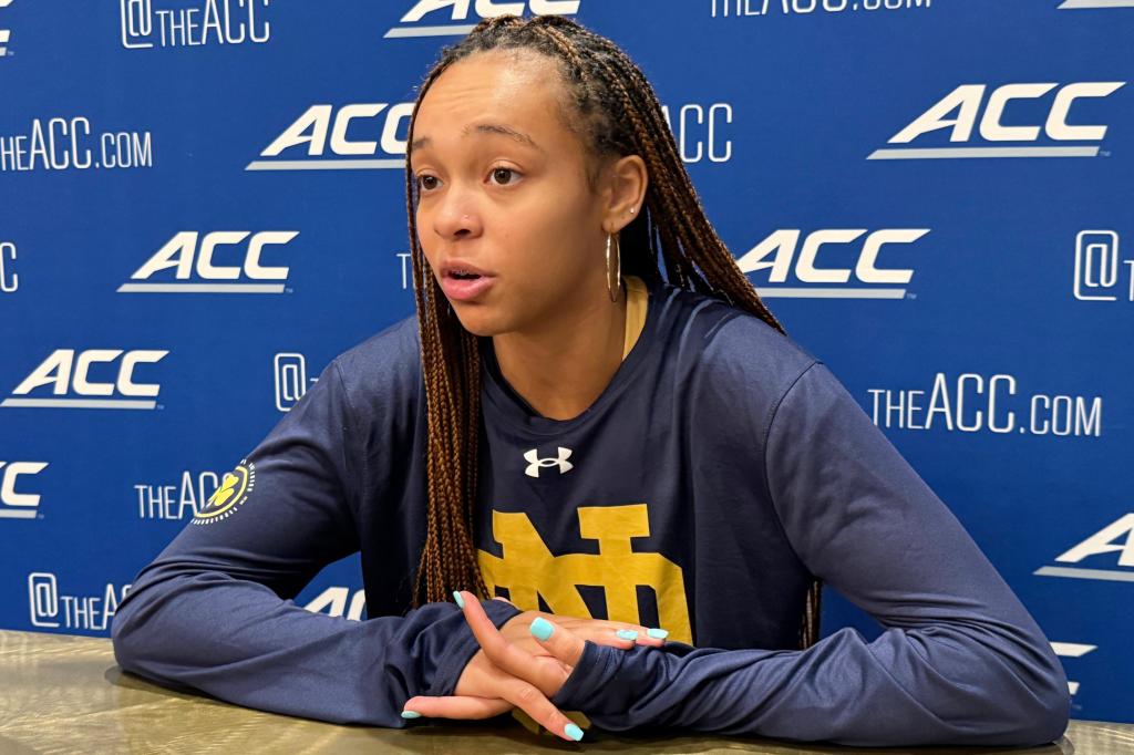 Hannah Hidalgo eager to take bigger leadership role at Notre Dame after ‘underachieving’ last year – Chicago Tribune