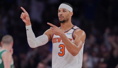Josh Hart's early injury casts doubt over Knicks starting lineup bid