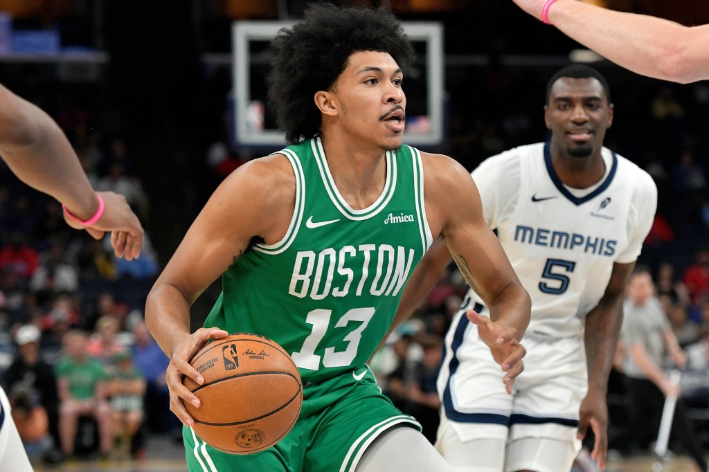 Celtics sign tryout forward to two-way contract after strong preseason