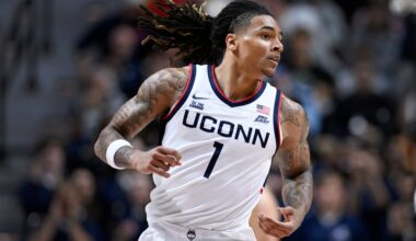 UConn's Solo Ball' has high expectations. It starts on 'D'.