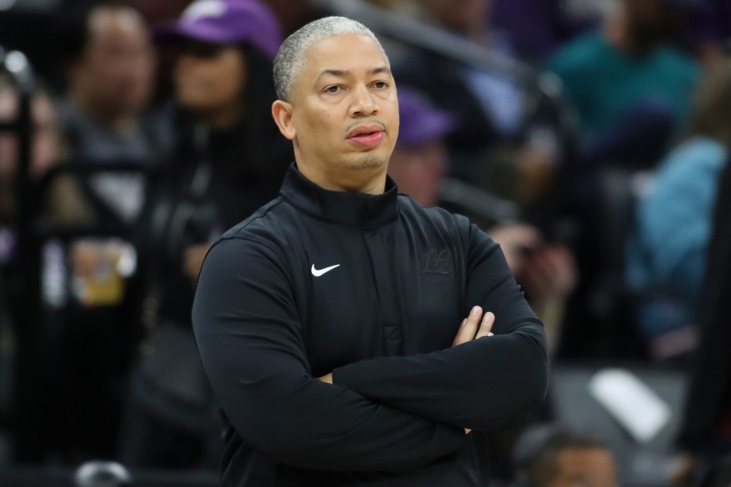Basketball coach Tyronn Lue.