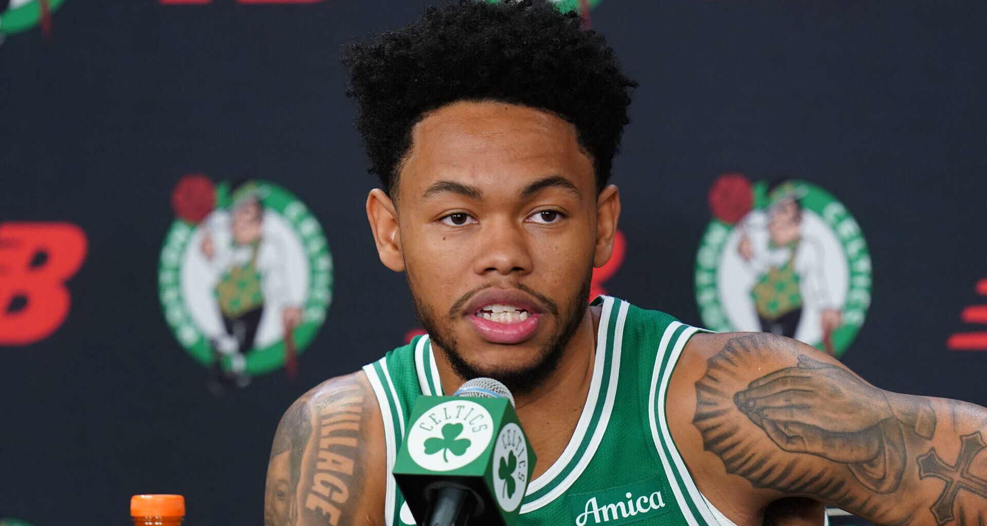 Anfernee Simons Dishes On Making Celtics Debut In Preseason Loss To Raptors