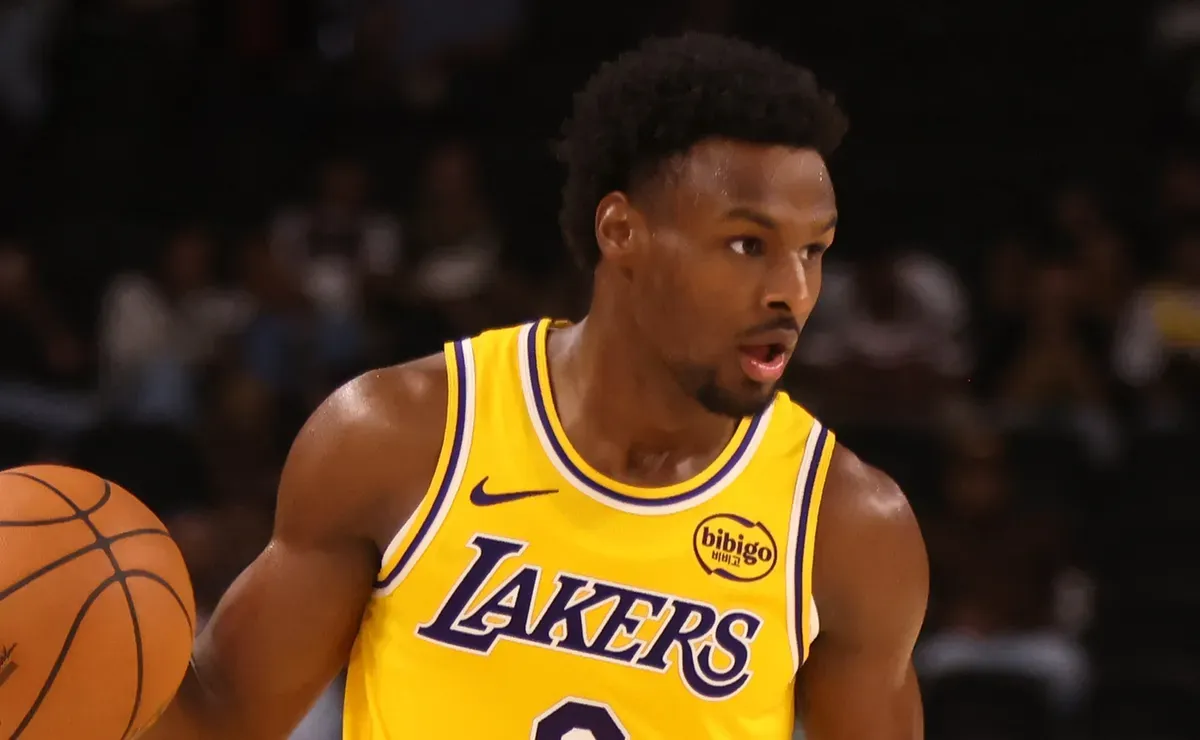 Is Bronny James playing tonight for Lakers vs Warriors in 2025-26 NBA preseason?