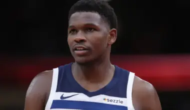 Is Anthony Edwards playing tonight for Timberwolves vs Blazers in 2025-26 NBA season opener?