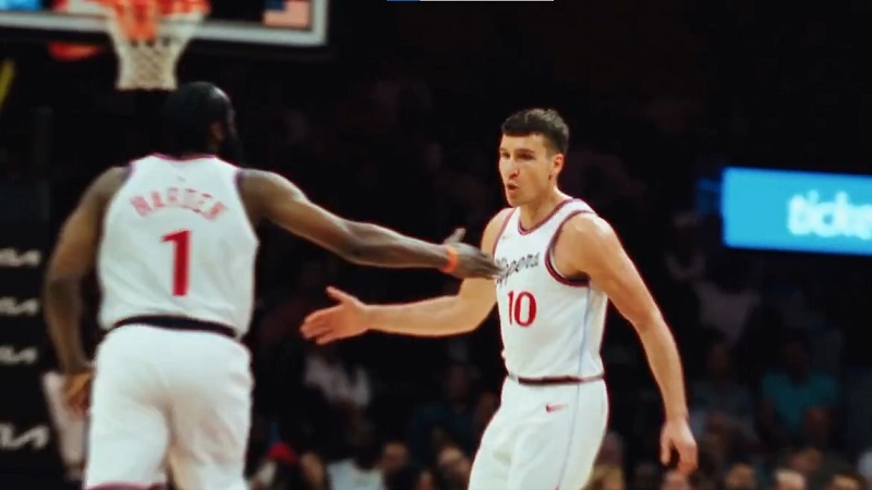 Bogdan Bogdanovic James Harden