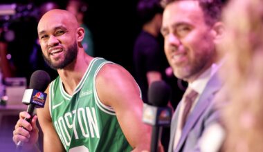 Why C's played Spikeball on opening day of training camp