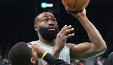 Jaylen Brown listed as questionable for Celtics' season opener vs. 76ers